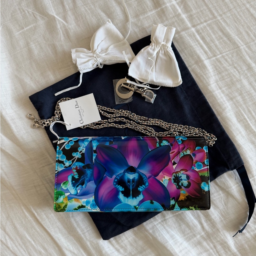 NWT Christian Dior Limited Edition Creation By Marc Quinn Chain Woc